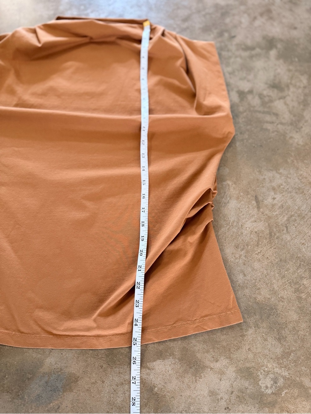 LOFT Rust Brown Sleeveless Mock Neck Top - Picture 3 of 7